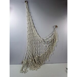 Macrame/Woven Net/Hammock For Storage (stuffed animals,‎ fruit, toys)